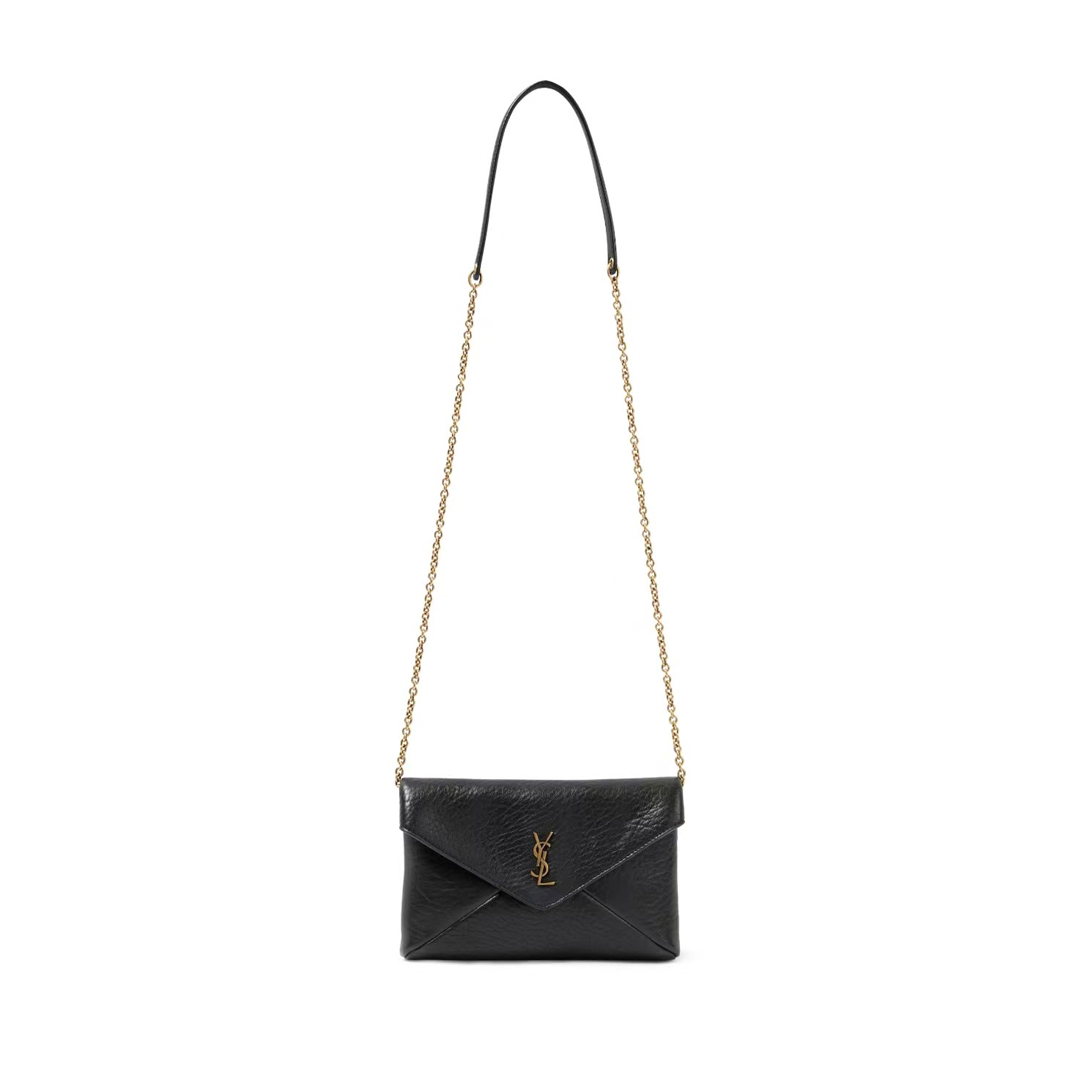 YSL CASSANDRE MATELASSÉ LEATHER CROSS-BODY BAG 819271AACYT1000 (19*12*3cm)